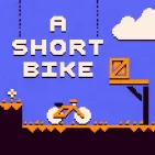 A Short Bike is a puzzle game based on physics in which you ride a bike and avoid obstacles to get to the flower at the conclusion of each level.
