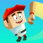 Bat Smash is a fun arcade baseball game where players can hit the ball as far as they can and break their own records.