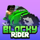 Blocky Rider is a blocky style driving game where you control a motorbike through crowded and unexpected roads. The game creates a feeling of fast entertainment, easy to play and extremely attractive from the first seconds.
