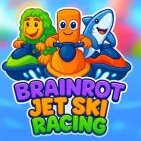 Brainrot Jet Ski Racing is a meme-filled jet ski racing game, where speed and chaos blend together with the addictive “brainrot” humor. The game offers a dramatic yet muddy experience, making each race not only a speed competition but also a party of entertainment full of surprises.