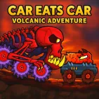 Car Eats Car: Volcanic Adventure is a survival action driving game where you not only have to control your 
