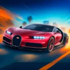 Chiron City Driver is a free-spirited sports car driving game that takes you into a vast city at dawn.