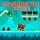 Dashmetry Winter is a challenging winter arcade game where every jump demands quick reflexes and precise rhythm.