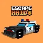 Escape Raid is a post-apocalyptic driving action survival game where you play as a lone sheriff trying to escape a fierce pursuit. The game takes you into breathtaking chases where speed, weapons and tactics combine to create a dramatic escape.