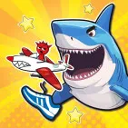 Fly and Shoot 1. Italian Bosses is an 8-bit-inspired arcade shooter where players fly and shoot continuously through levels filled with enemies.