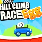 In the difficult physics-based driving game Hill Climb Race Egg, you have to steer a car across rugged terrain while keeping an egg safe on the roof. The game offers a combination of humor and drama, forcing players to skillfully maintain balance while calculating speed to go as far as possible.
