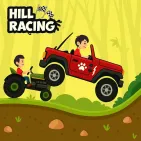 Hill Racing is an off-road driving game that brings you challenging and surprising slopes. Players will control their favorite car through bumpy roads, overcome dangerous steep slopes, and collect stars and fuel to extend the journey.