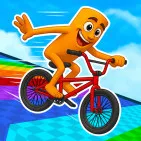 Italian Brainrot Bike Rush is a crazy platformer where players control meme legends to overcome floating platforms, dangerous traps and unexpected jumps. The game offers a humorous and challenging experience, making each level full of unpredictable “brainrot” moments.