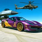 Next Drive 2 is an open-world driving simulation game that puts players in a military testing ground in the middle of a desert.