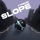 Slope Xtreme is a high-speed running game with futuristic slopes full of neon lights. You control a glowing ball sliding down the slope, avoiding obstacles and constantly balancing to avoid falling off the track.