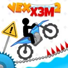 Vex X3M 2 is a high-speed skill-based action racing game where every jump and every tilt can determine success or failure.