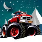 Winter Monster Trucks lets players race gigantic trucks on tough winter tracks filled with ice, snow, steep hills, and other perilous obstacles to overcome. The game blends speed, skill, and control strategy to deliver a dramatic and engaging driving experience.