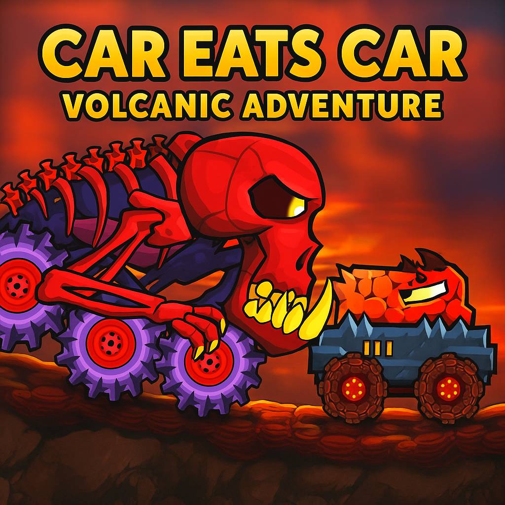 Play game Car Eats Car: Volcanic Adventure