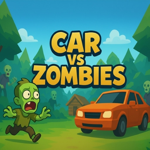 Hill Car vs Zombie