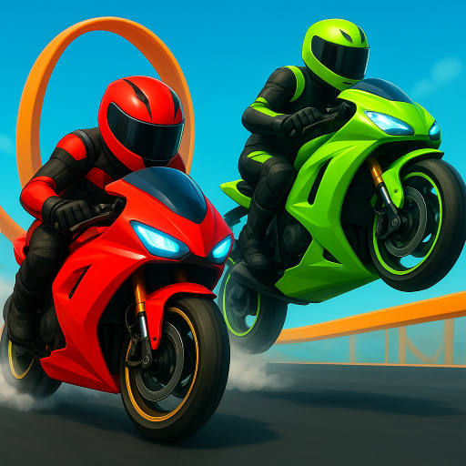 Play game Crazy Bike Stunts PvP