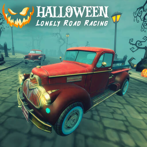 Play game Halloween Lonely Road Racing