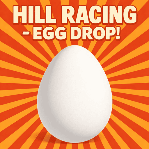 Play game Hill Racing - Egg Drop!